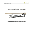 MEITRACK Fuel Sensor User Guide