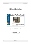 Label Manual - Hibiscus PLC IT Support