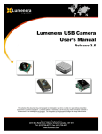Lumenera USB Camera User`s Manual