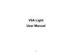 V9A Light User Manual
