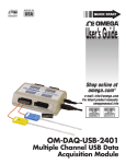 Quick Start Guide for OM-DAQ-USB-2401 Multiple