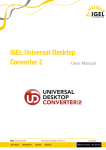 IGEL Universal Desktop Converter 2