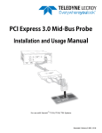 PCI Express 3.0 Mid-Bus Probe