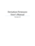 Deviation Firmware User`s Manual