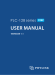 PHYLINK PLC-128PW User Manual