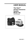 USER MANUAL - The Vest® Airway Clearance System