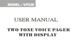 VP220 User Manual