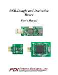 USB-Dongle and Derivative Board