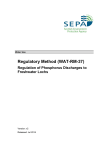 Regulatory Method (WAT-RM-37)