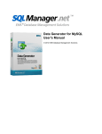 Data Generator for MySQL