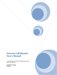 AZSoft US pdf Extreme Call Blocker User`s Manual