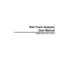 Rail Track Analysis User Manual