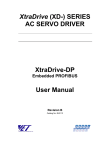 XtraDrive-DP User Manual