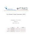 User Manual: S-band Transmitter (STX)