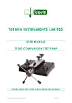 T1500 User Manual (a) - Terwin Instruments Ltd