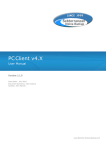 PCClient v4.X - Remote Online Backup