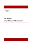 User Manual – Cunesoft General Administration