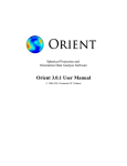 Orient 3.0.1 User Manual