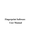 Fingerprint Software User Manual