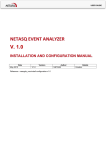 netasq event analyzer v. 1.0 installation and configuration