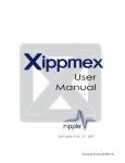 Xippmex User Manual v05