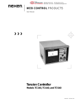 TC240, TC440, and TC640 Tension Controllers