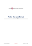 Fusion Web User Manual