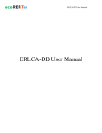 ERLCA-DB User Manual - ECO