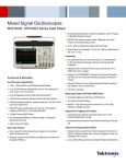 Mixed Signal Oscilloscopes - MSO5000, DPO5000 Series