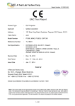 A Test Lab Techno Corp. EMC Test Report