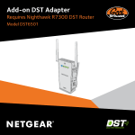 Add-On DST Adapter Model DST6501 Quick Start Guide