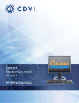 CDVI Centaur v5.1 User Manual Click here to the CDVI