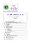 zooprocess manual - Observatoire Océanologique de Villefranche