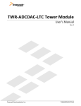 TWR-ADCDAC-LTC Tower Module