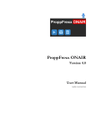 ProppFrexx ONAIR User Manual