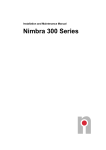 Installation and Maintenance Manual Nimbra 300 series
