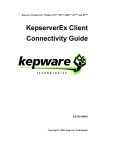 KepserverEx Client Connectivity Guide