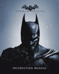 Instruction Manual - Batman: Arkham Origins