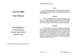 1553 PCI CARD User`s Manual