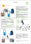 SolarMio bag series User Manual