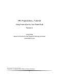 ProjectLibre FRC Tutorial V2