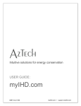 myIHD.com User Guide - Aztech CEM Devices and myIHD.com