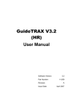 GuideTRAX V3.2 (HR) User Manual