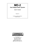 MD2 User Guide - Arrick Robotics