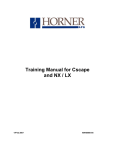 Training Manual for Cscape and NX / LX