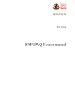 SAFEPAQ-II: user manual