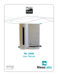 ML-1500 User Manual - DryCal