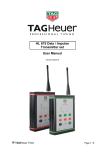 HL 675 Data / Impulse Transmitter set User Manual