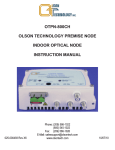 OTPN-800CH - Olson Technology Inc.