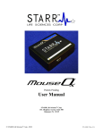 User Manual - Starr Life Sciences